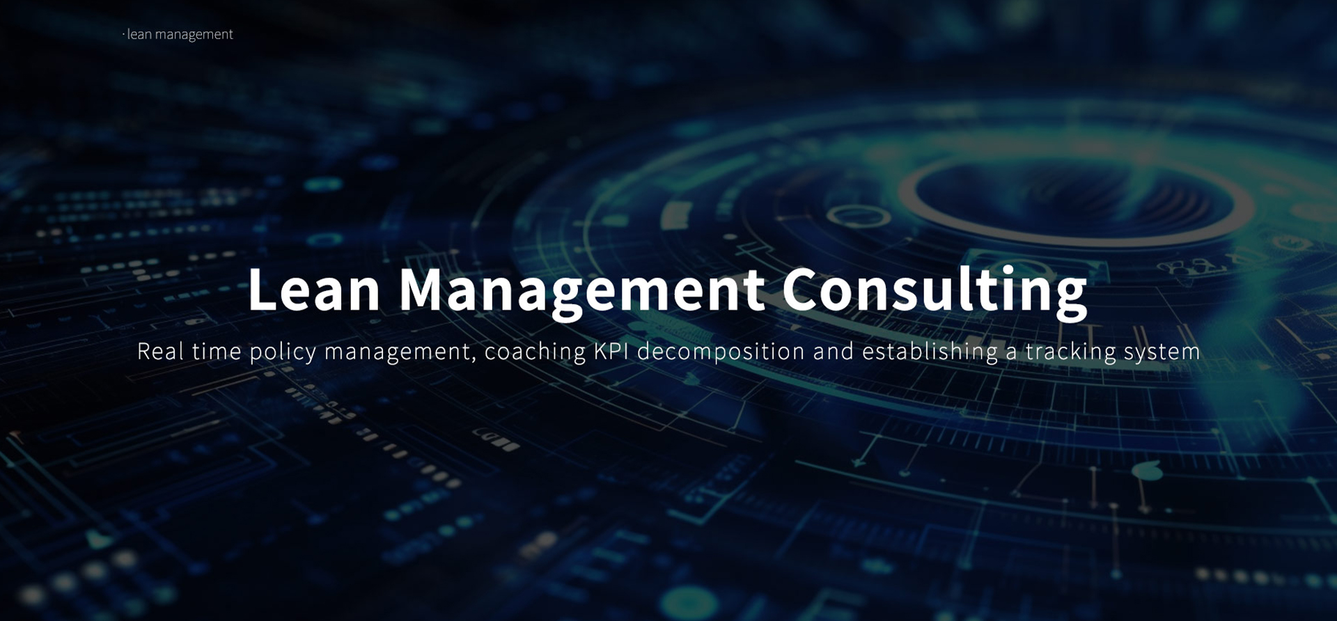 Lean Management Consulting